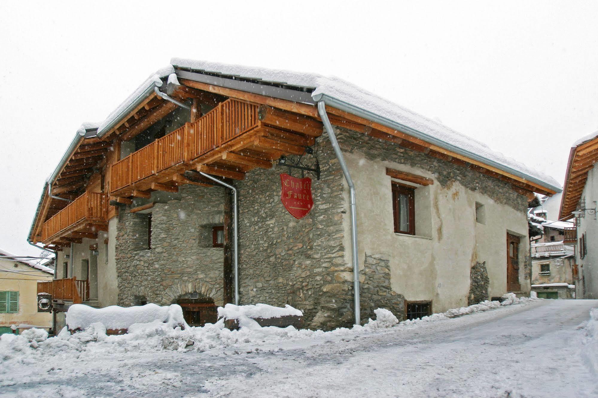 Chalet Faure Oulx Eksteriør bilde